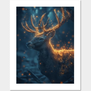 Deer Sparks Posters and Art